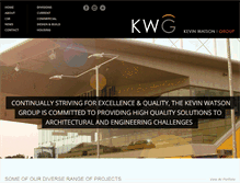 Tablet Screenshot of kevinwatsongroup.com